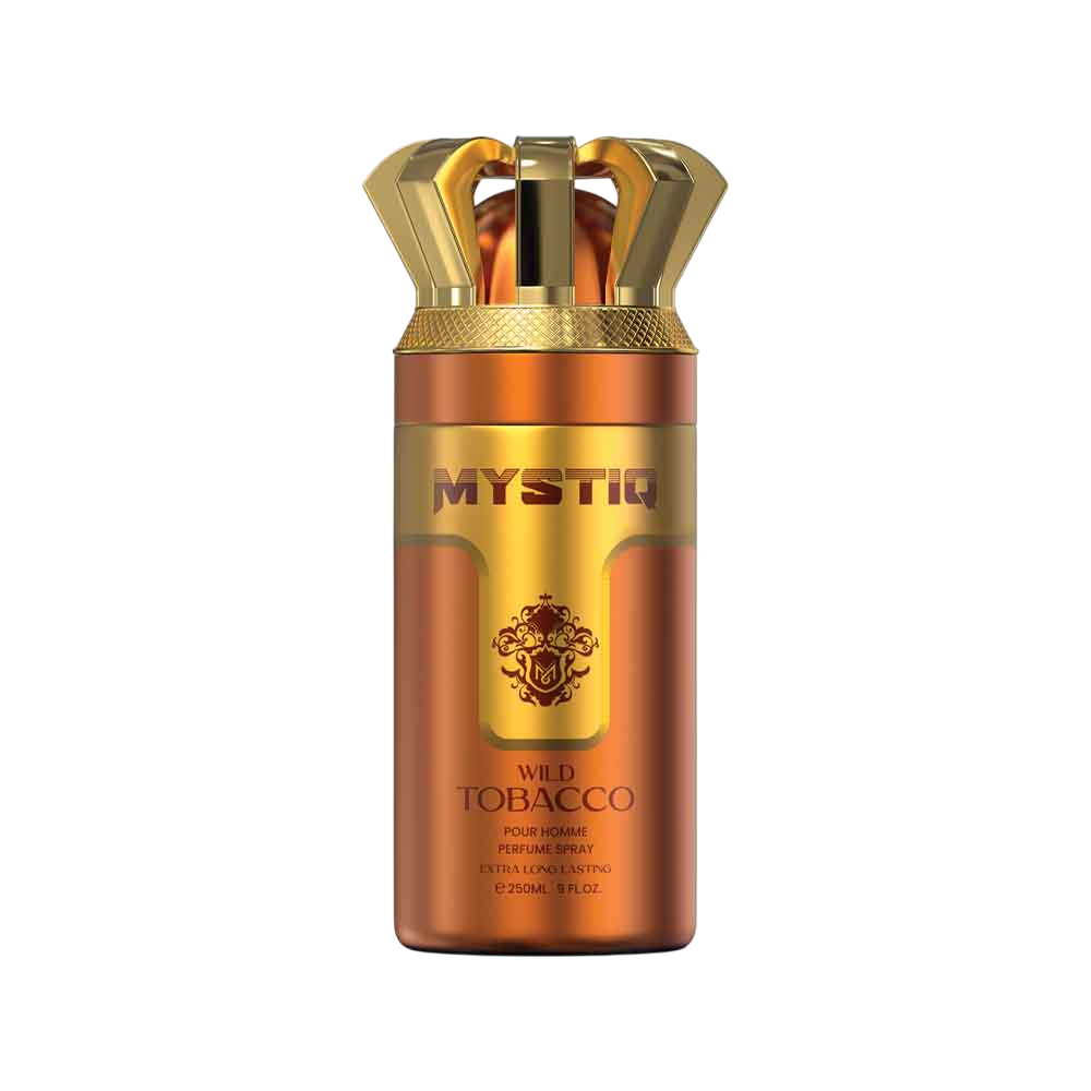 An orange perfume body spray from Mystiq by Savia Exclusive