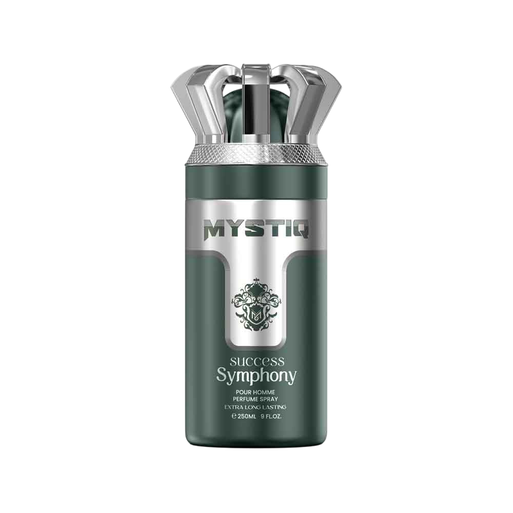 A grey perfume body spray from Mystiq by Savia Exclusive