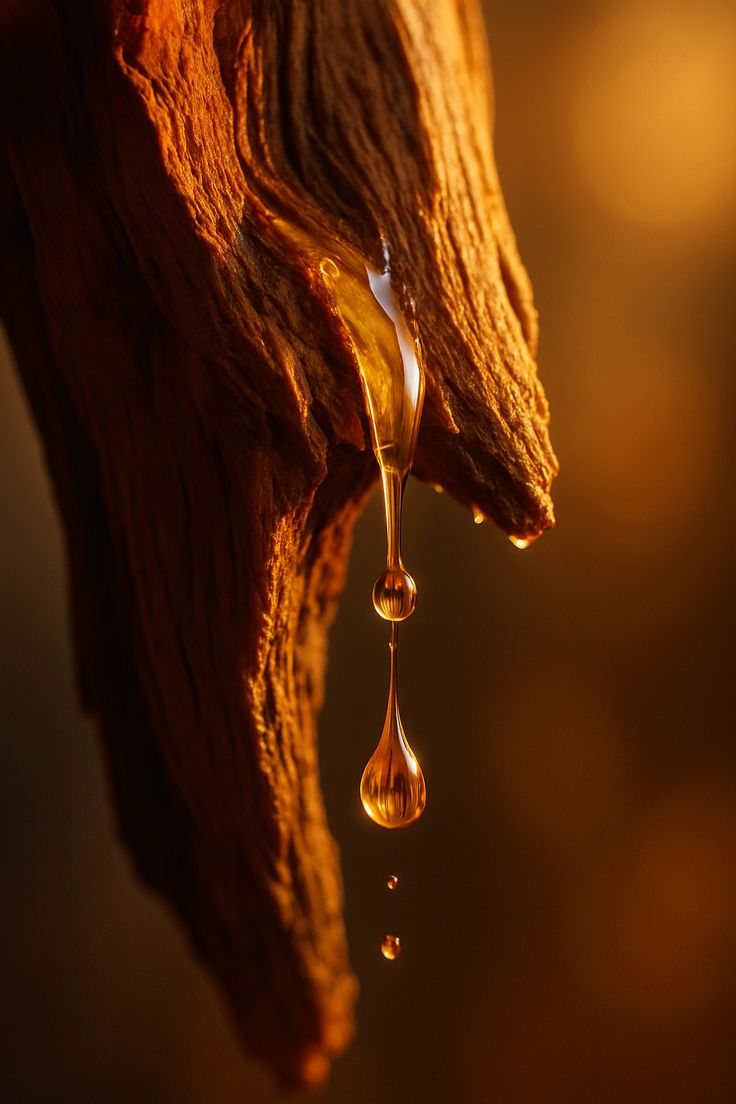 Amber resin