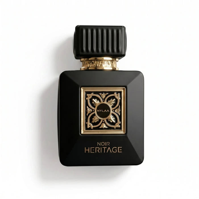 Noir Heritage fragrance bottle